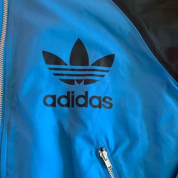 RARE ✨ADIDAS fleece lined jacket medium - Picture 2 of 6